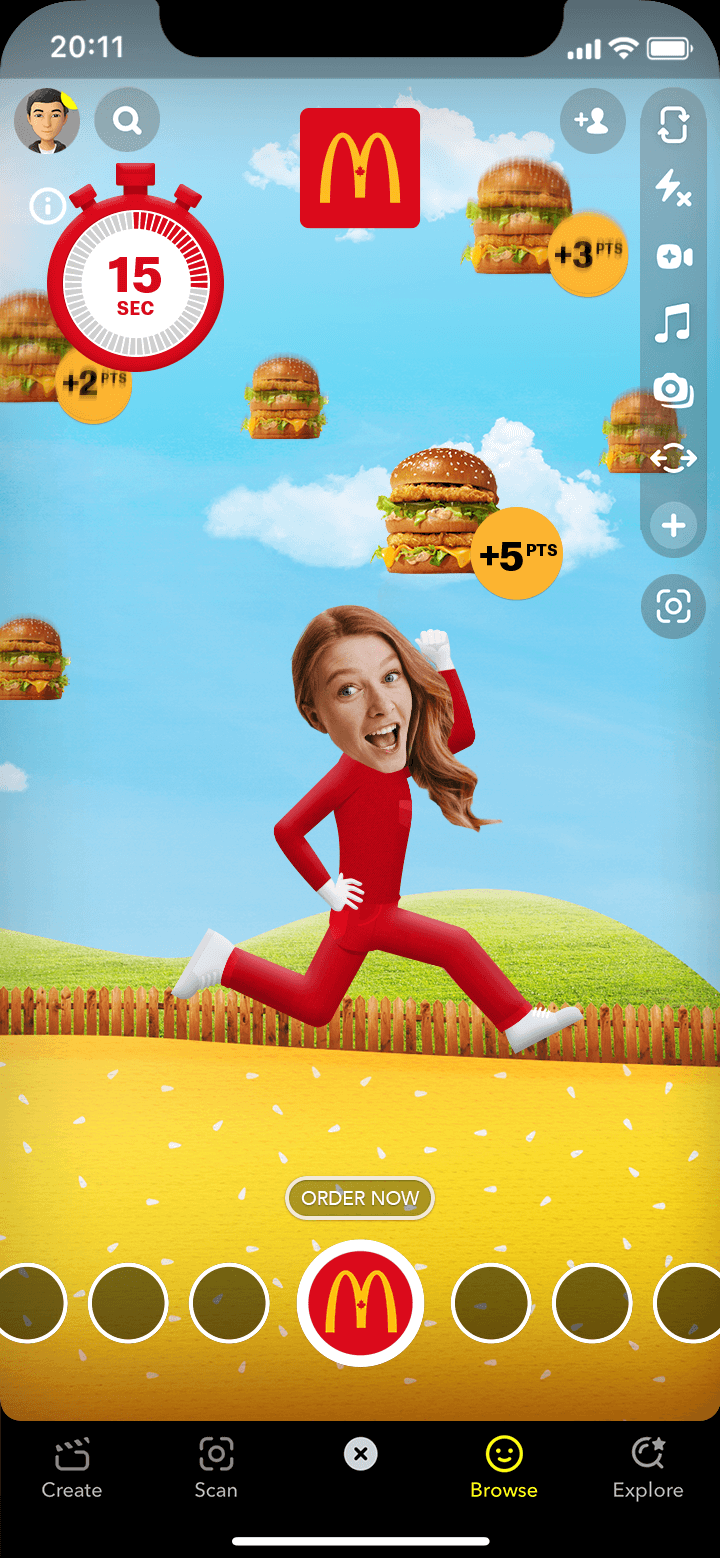 MCD CBM Game running 3