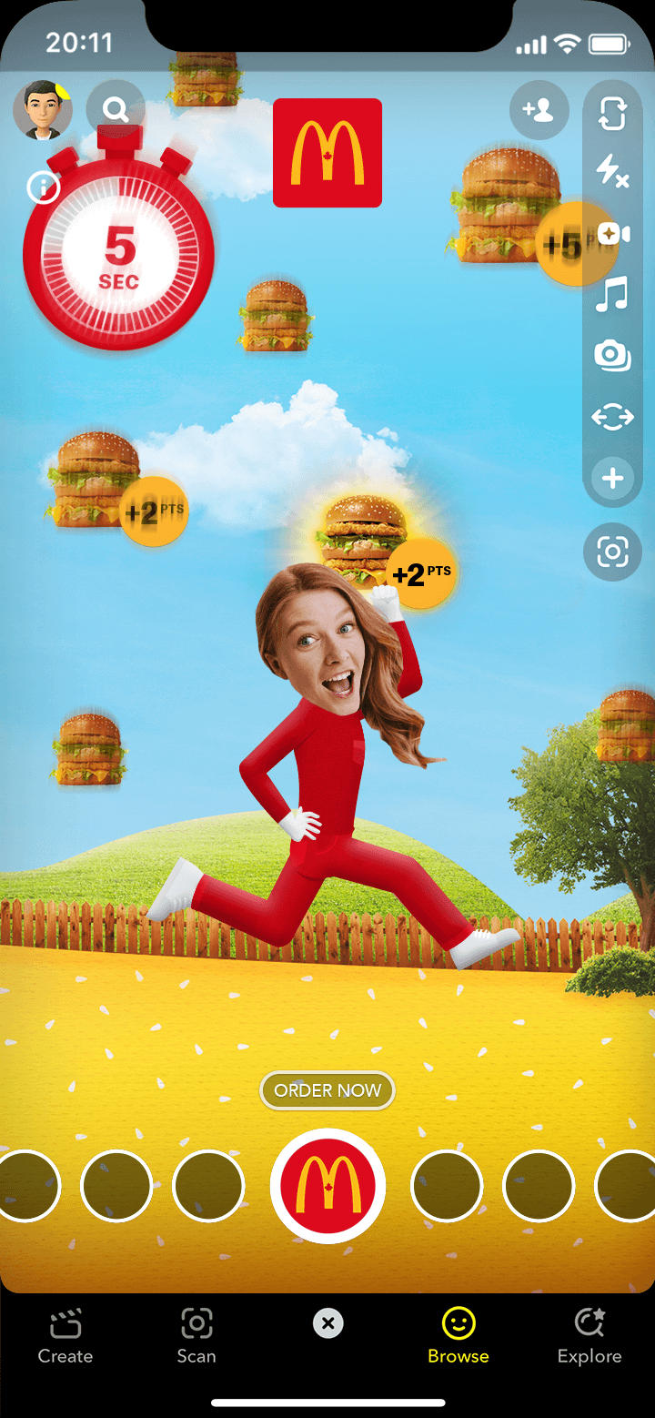 MCD CBM Game running 4