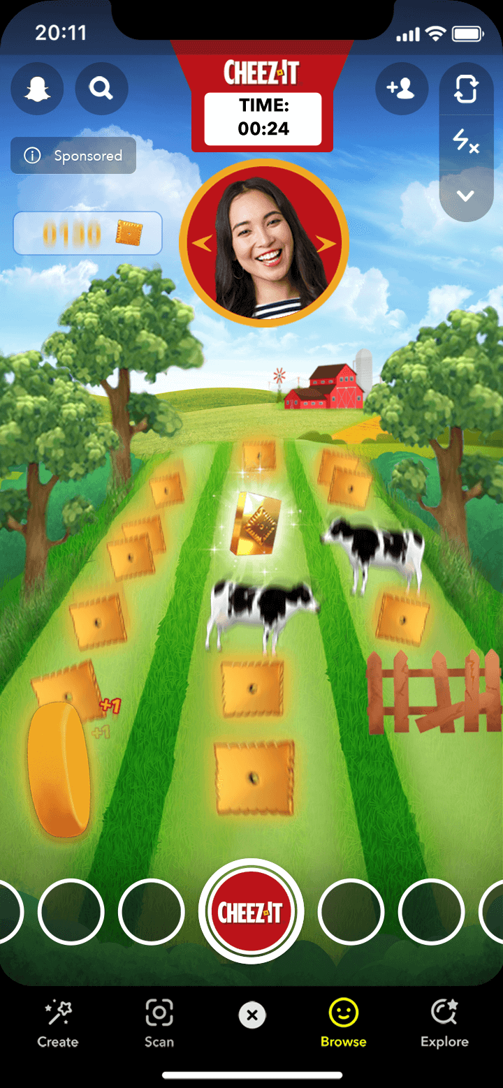 cheez it game start 2