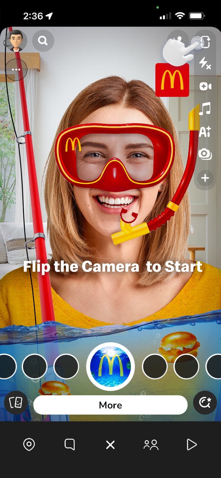 mcd filet o fish seflie frame 01