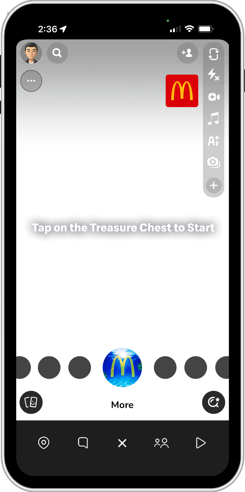 mcd filet phone UI frame 01