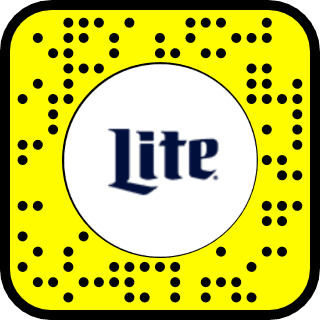Miller Lite Snapcode