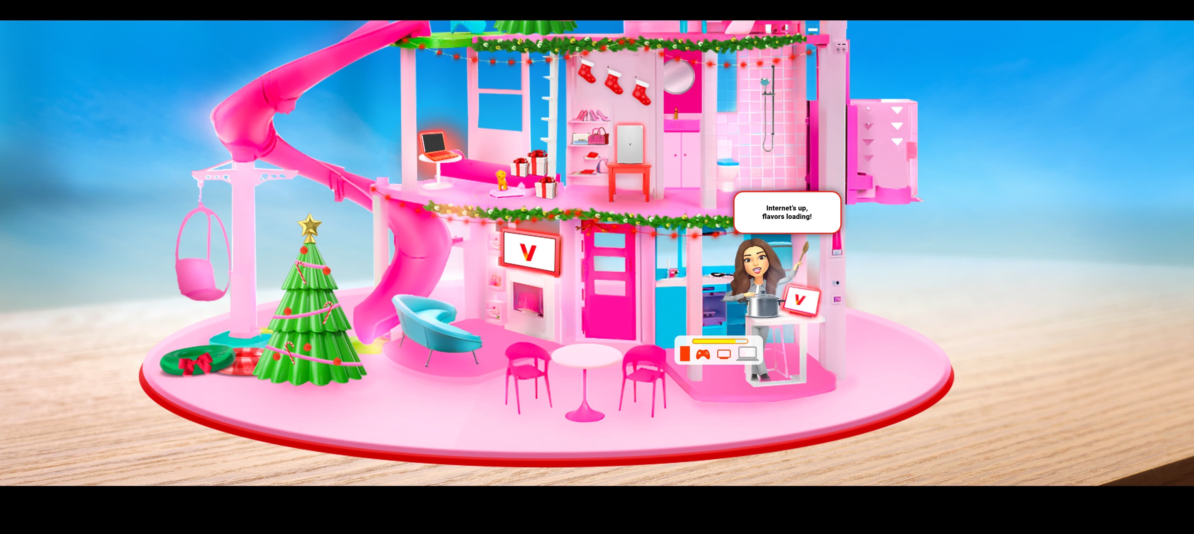 verizon fios barbie world frame 7